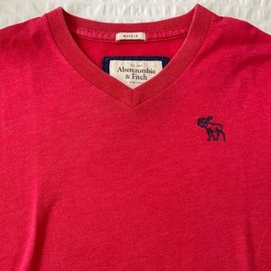 Abercrombie & Fitch Short Sleeve V-Neck T-shirt